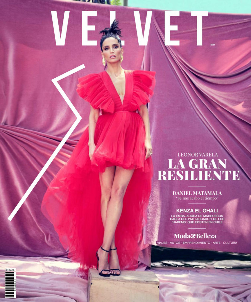 Leonor Varela featured on the Velvet Chile cover from December 2019