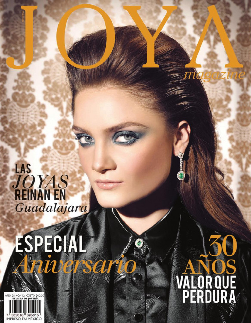 Sofia Monaco featured on the Joya Magazine cover from September 2013
