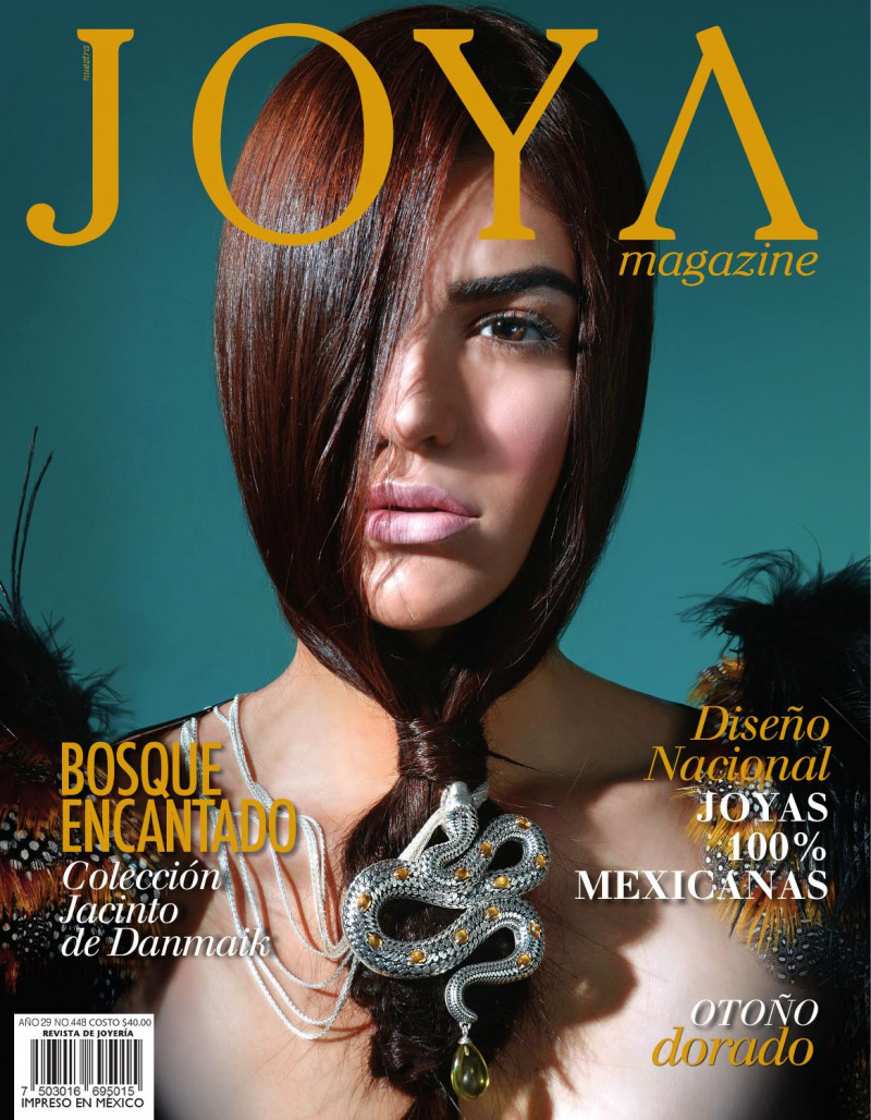 Alessa Bravo featured on the Joya Magazine cover from September 2014