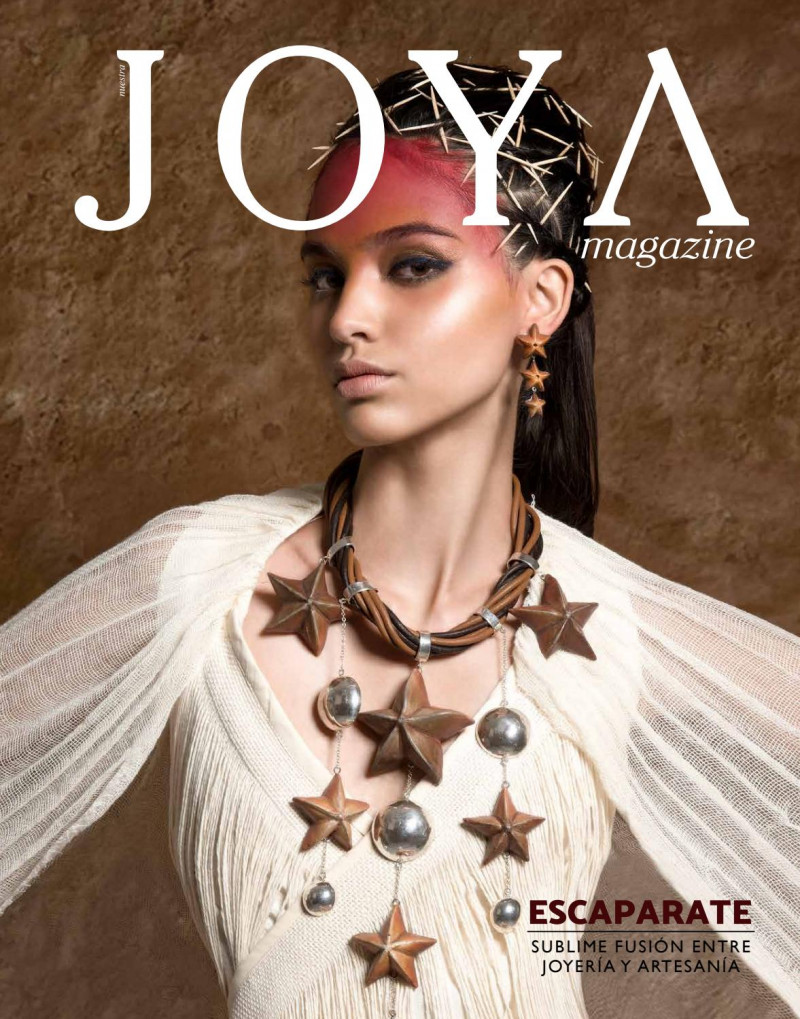 Fernanda Vega featured on the Joya Magazine cover from November 2016