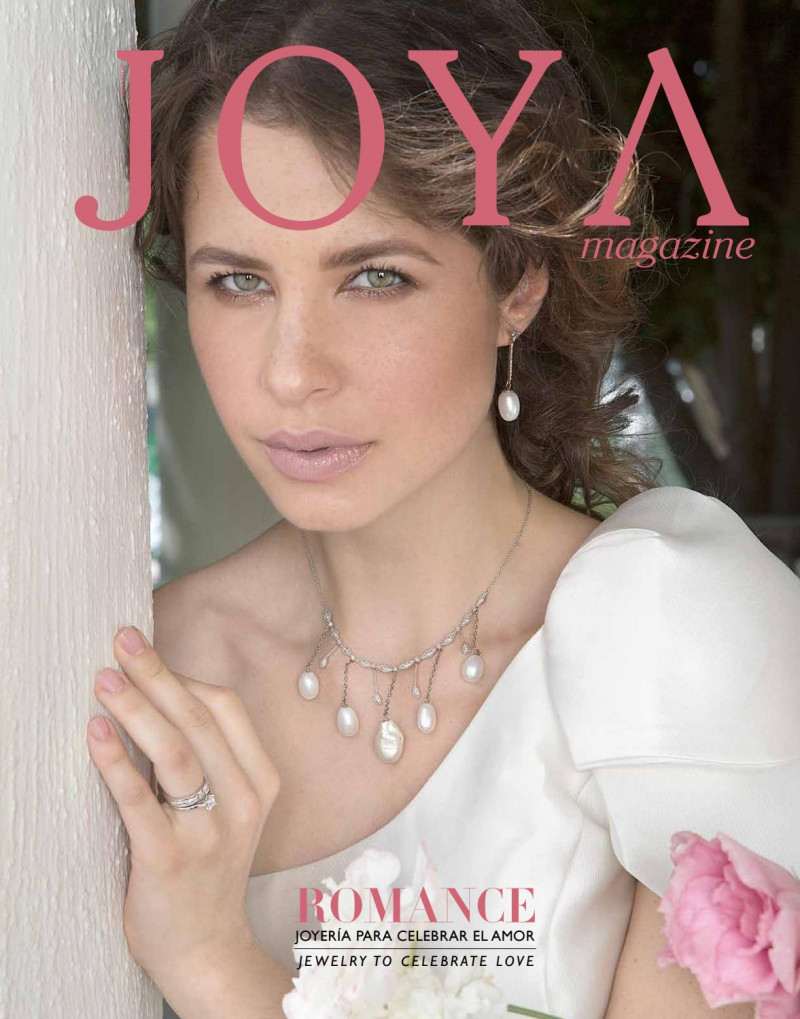 Bruna Calvaheiro featured on the Joya Magazine cover from July 2017