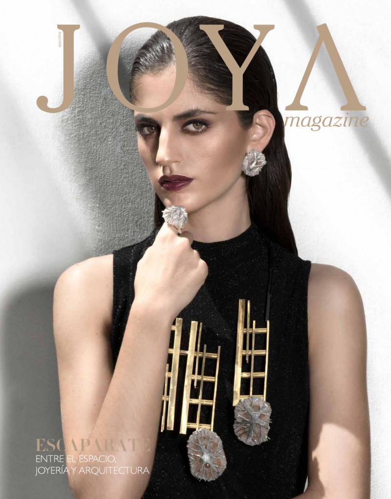 Regina de la Garza featured on the Joya Magazine cover from November 2017