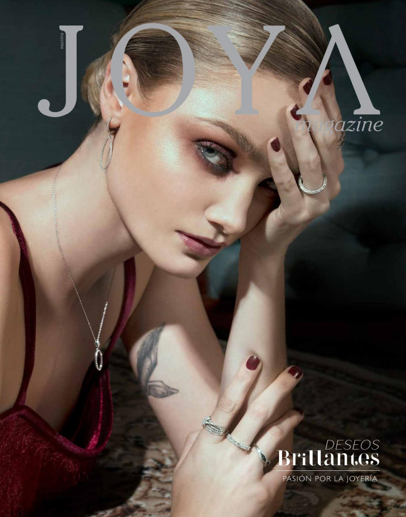 Sofia Monaco featured on the Joya Magazine cover from September 2017