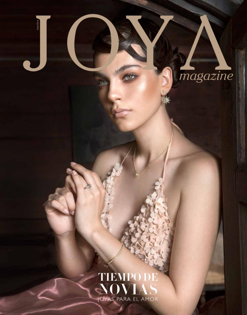 Alejandra Aceves featured on the Joya Magazine cover from July 2018