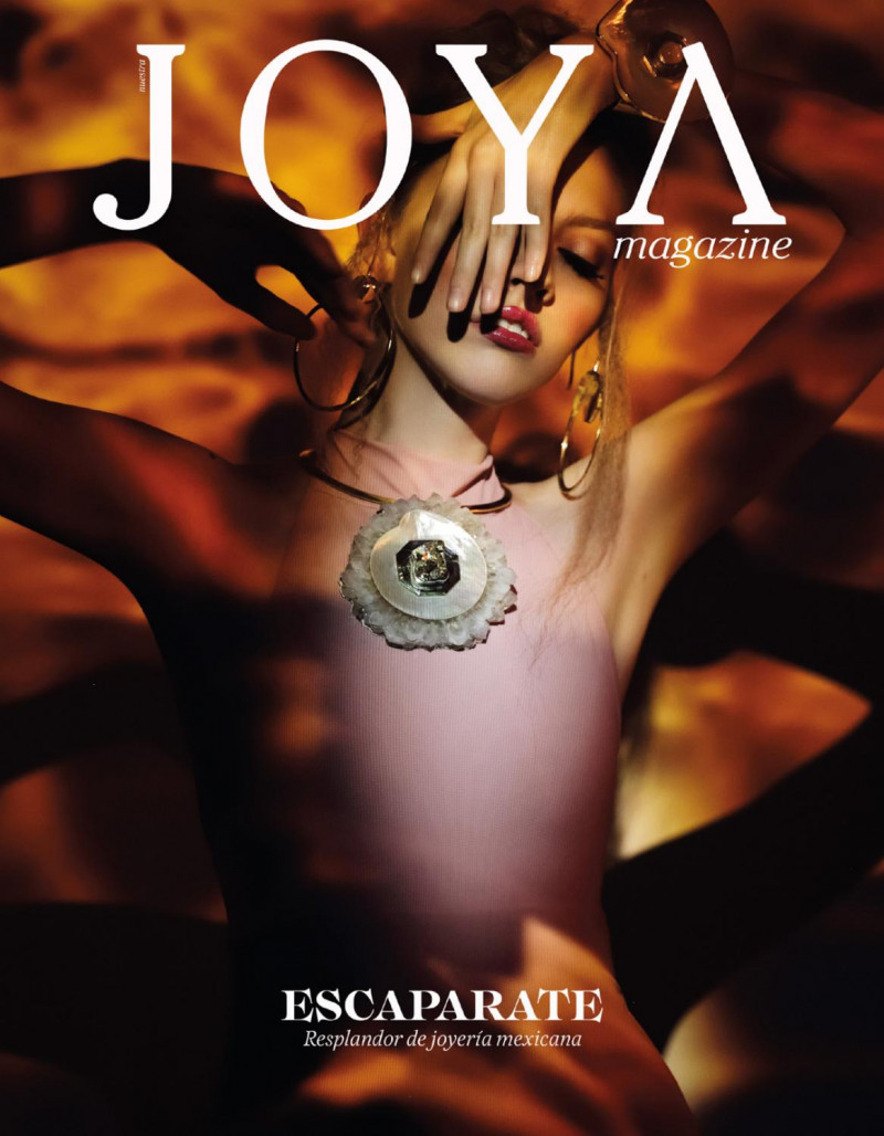 Alejandra Velasco featured on the Joya Magazine cover from January 2019