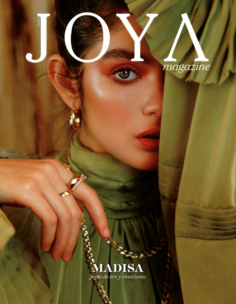 Mariana Piña featured on the Joya Magazine cover from April 2021