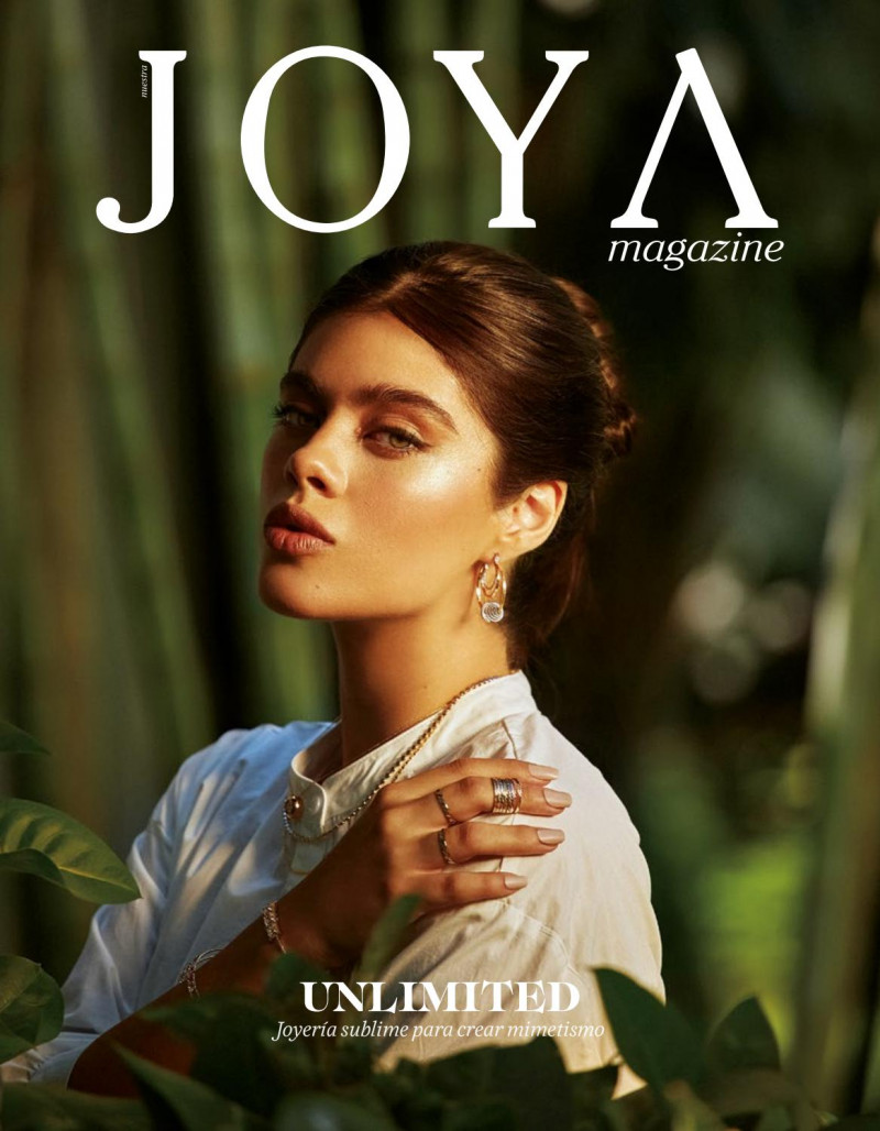 Julieta Pedroza featured on the Joya Magazine cover from June 2021