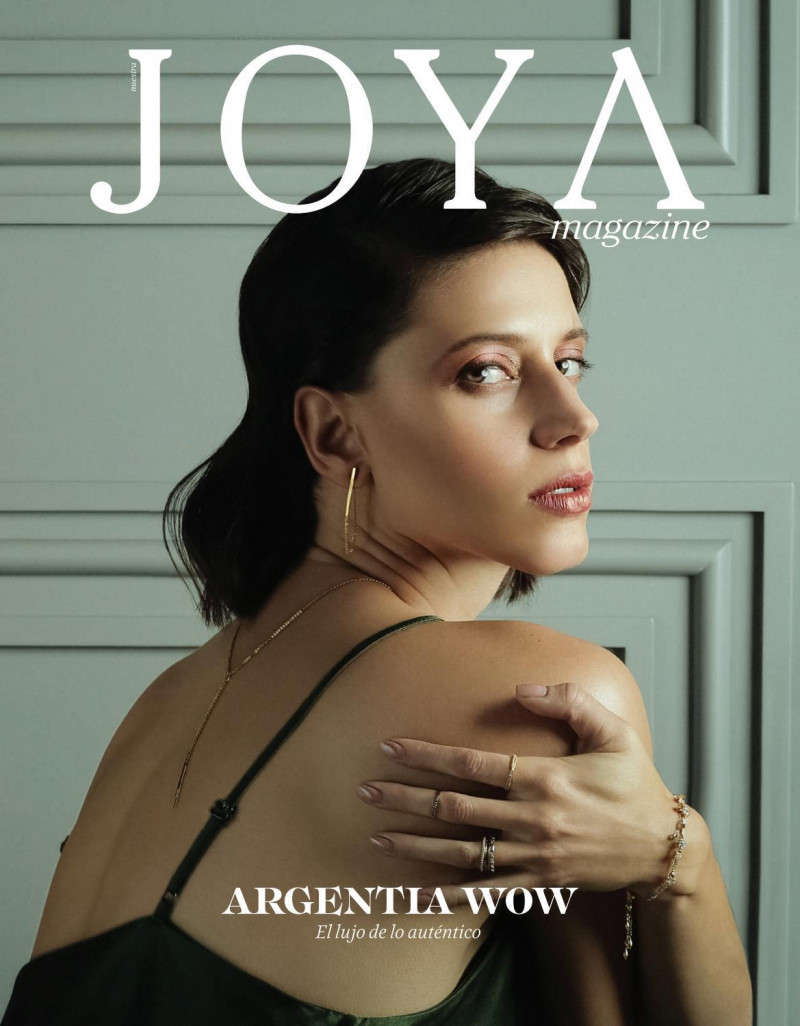 Ornella Scoponi featured on the Joya Magazine cover from January 2022