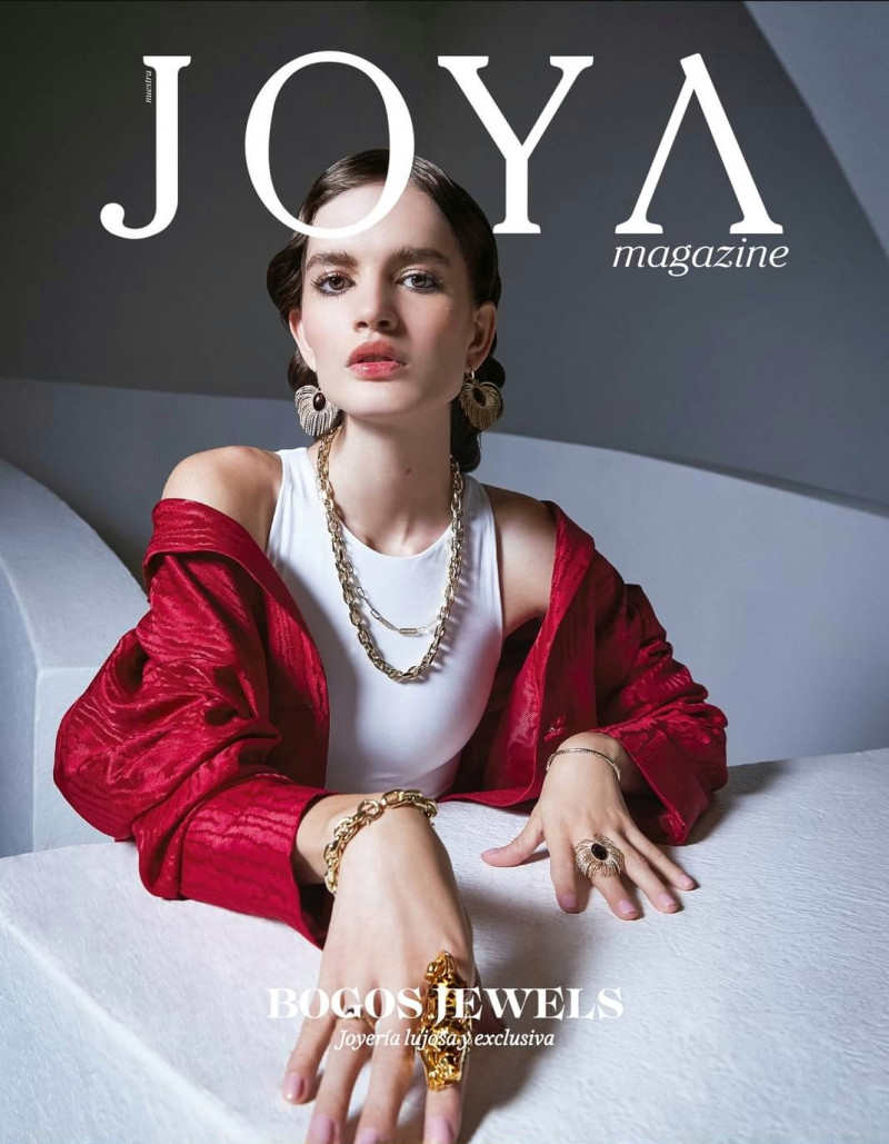 Maria Becerra featured on the Joya Magazine cover from October 2022