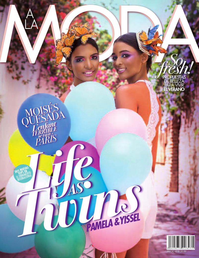 Pamela Ramos, Yissel Marte featured on the A La Moda cover from June 2014
