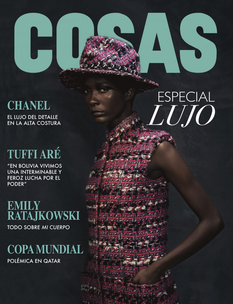 Mahany Pery featured on the Cosas Bolivia cover from November 2022