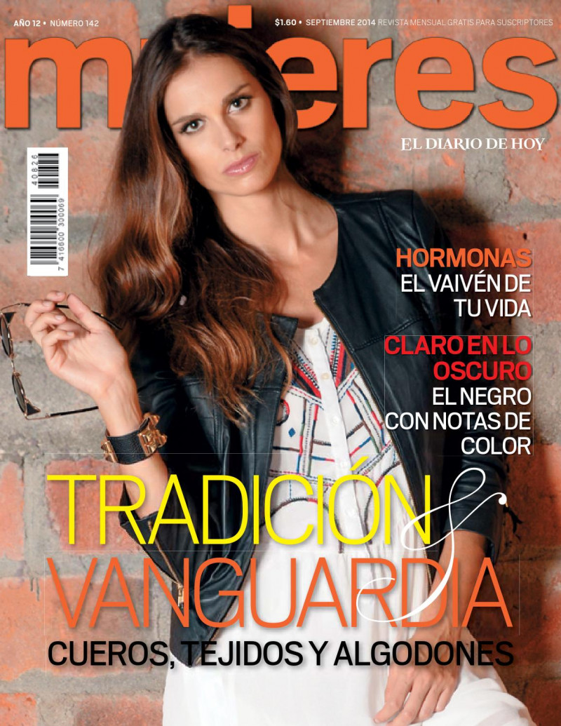 Lucia Malboran featured on the Mujeres cover from September 2014