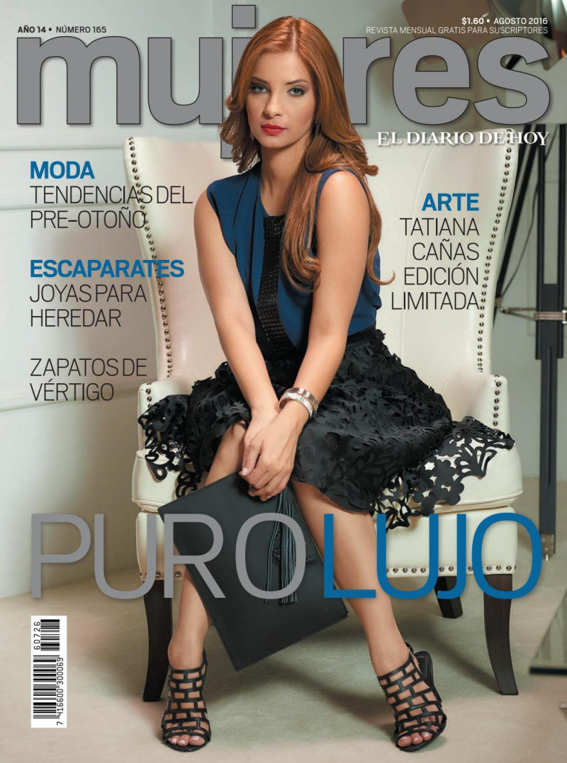 Irene Castillo featured on the Mujeres cover from August 2016