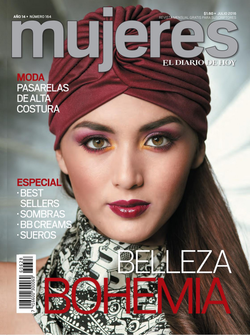 Rocio Romano featured on the Mujeres cover from July 2016