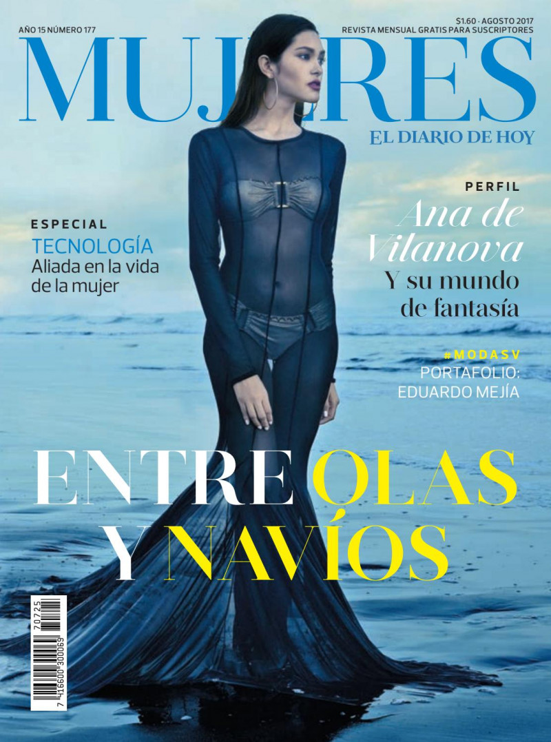 Fatima Cuellar featured on the Mujeres cover from August 2017