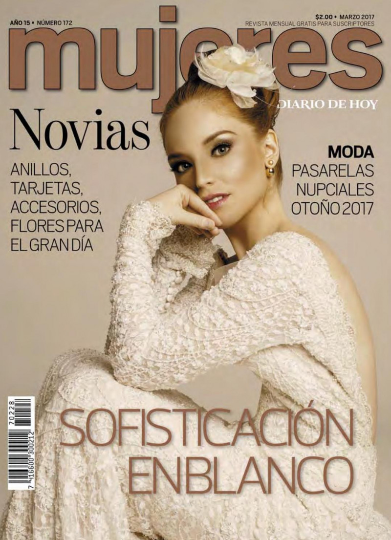 Michelle Gedance featured on the Mujeres cover from March 2017