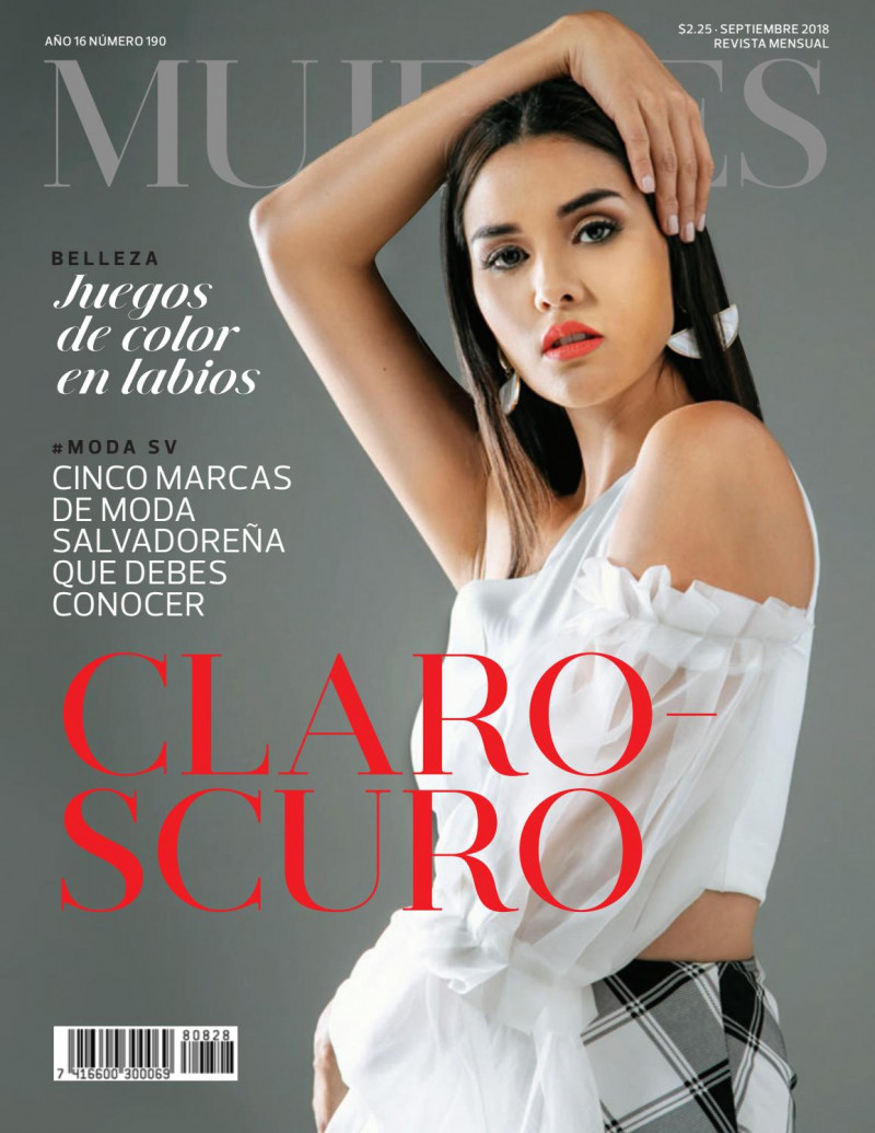 Ana Yancy Clavel featured on the Mujeres cover from September 2018