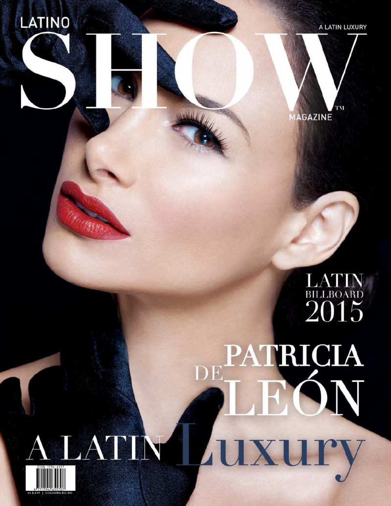 Patricia De Leon featured on the Latino Show cover from March 2015