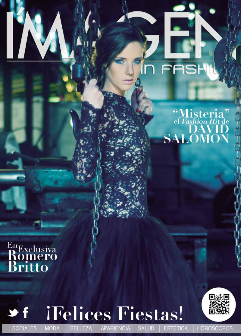 Flavia Withers featured on the I\'magen in Fashion cover from December 2012