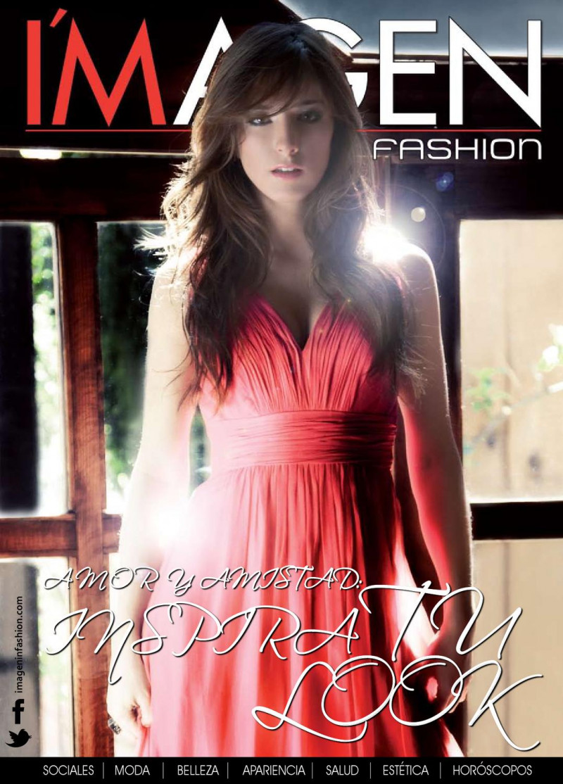 Elke Reisinger featured on the I\'magen in Fashion cover from February 2012