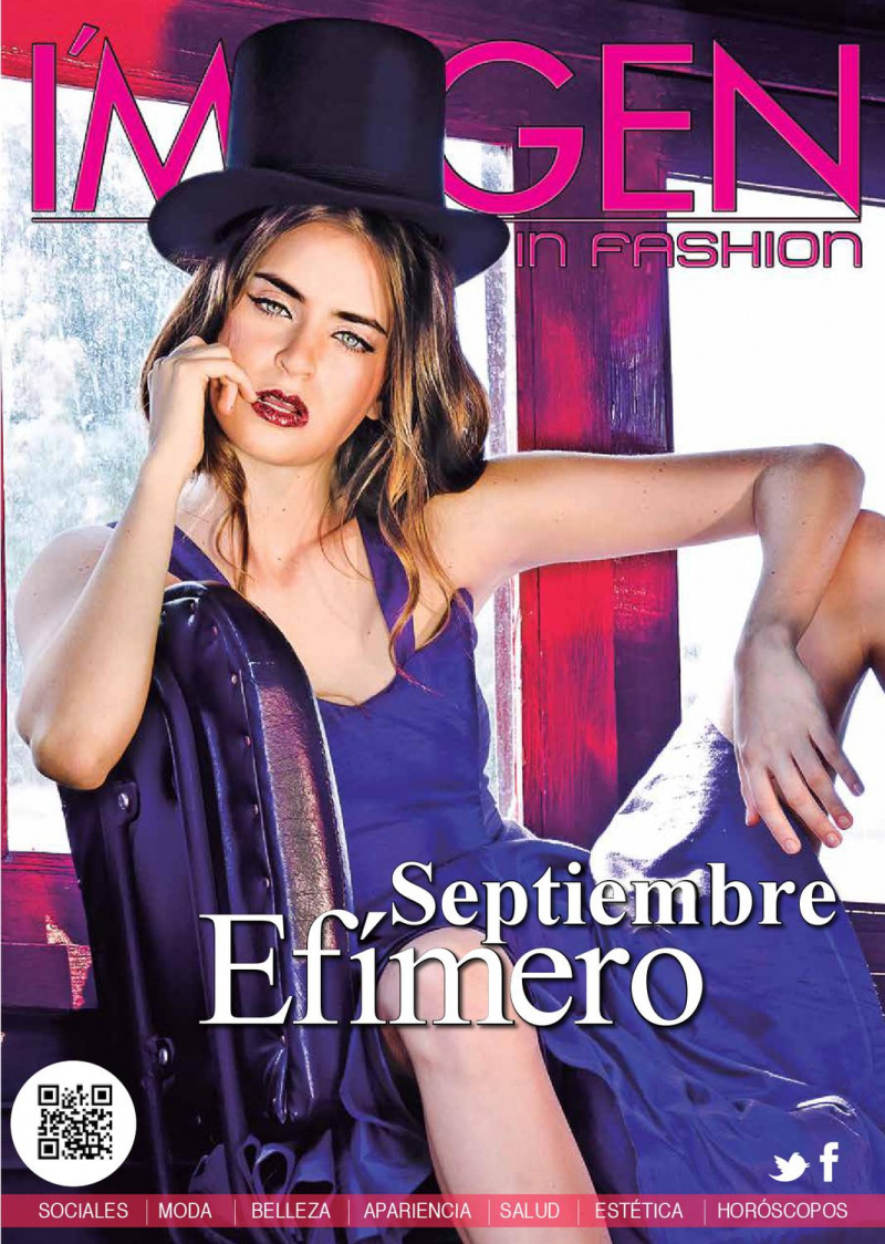 Nikoll Suset featured on the I\'magen in Fashion cover from September 2012