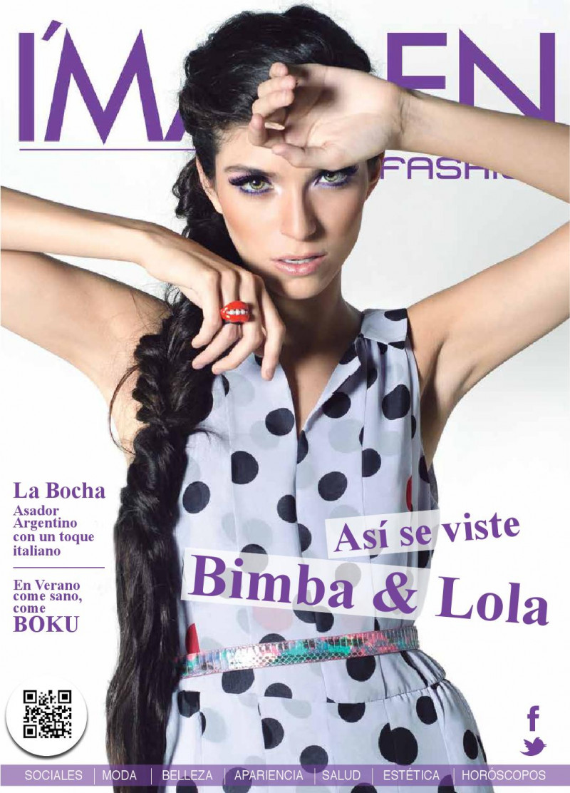 Daniela Gommar featured on the I\'magen in Fashion cover from July 2013