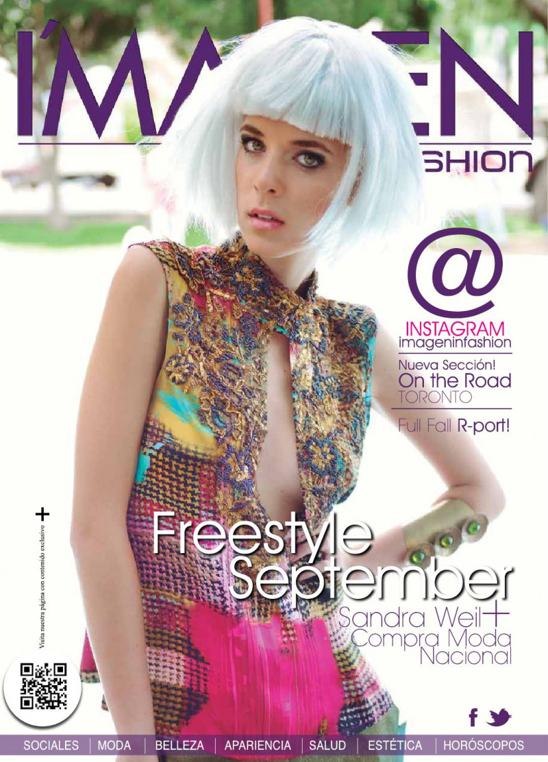 Arantza Lavin featured on the I\'magen in Fashion cover from September 2013