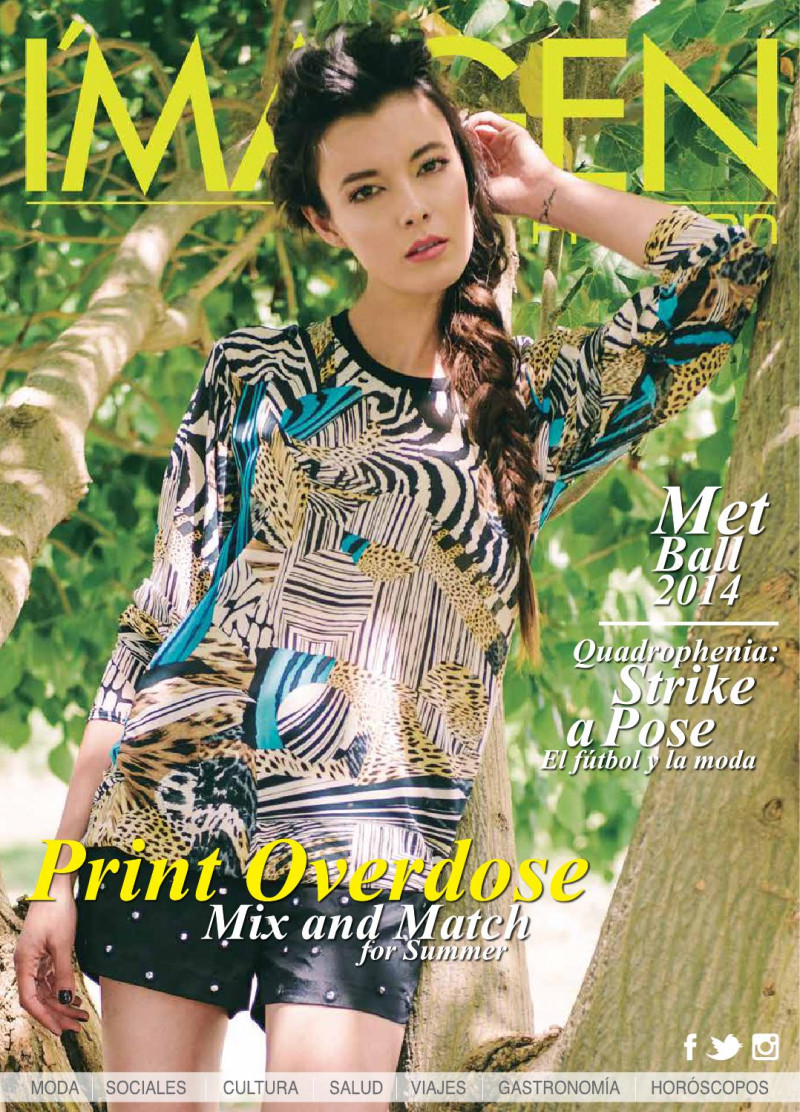  featured on the I\'magen in Fashion cover from June 2014