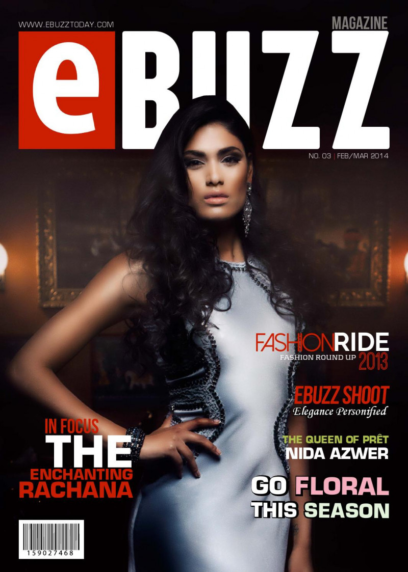 Rachana Neksa featured on the Ebuzz cover from February 2014