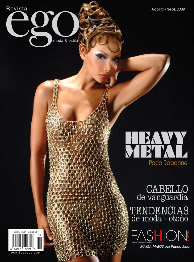 Gwendalyn Crowder featured on the Revista Ego cover from August 2009