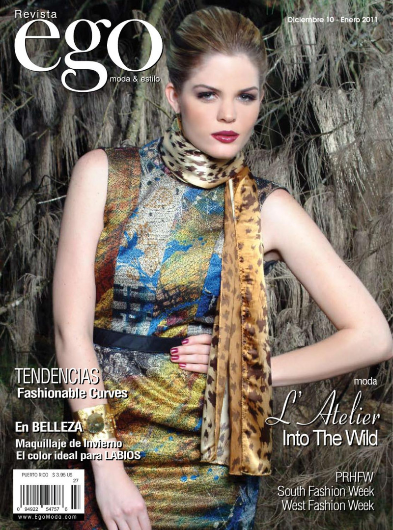 Karoll Fernandez featured on the Revista Ego cover from December 2010