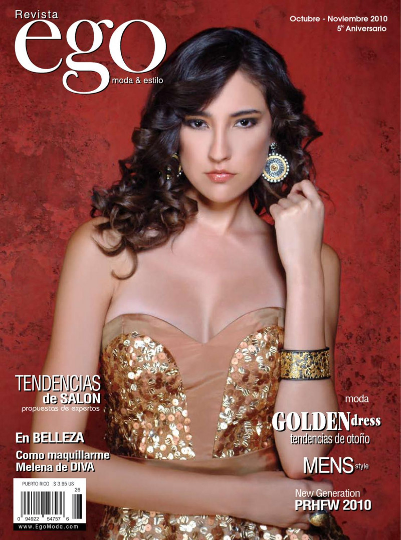 Mannette Maldonado featured on the Revista Ego cover from October 2010