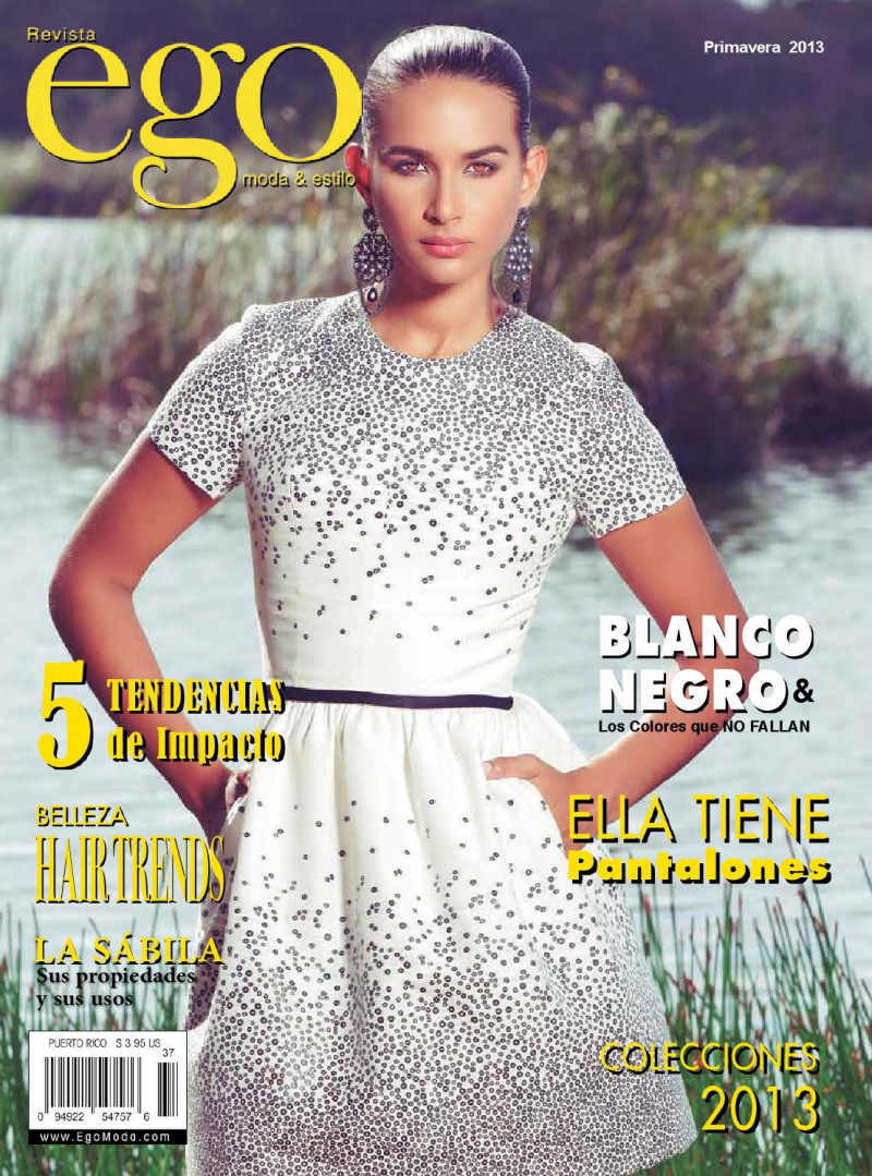 Priscilla Aquino featured on the Revista Ego cover from March 2013