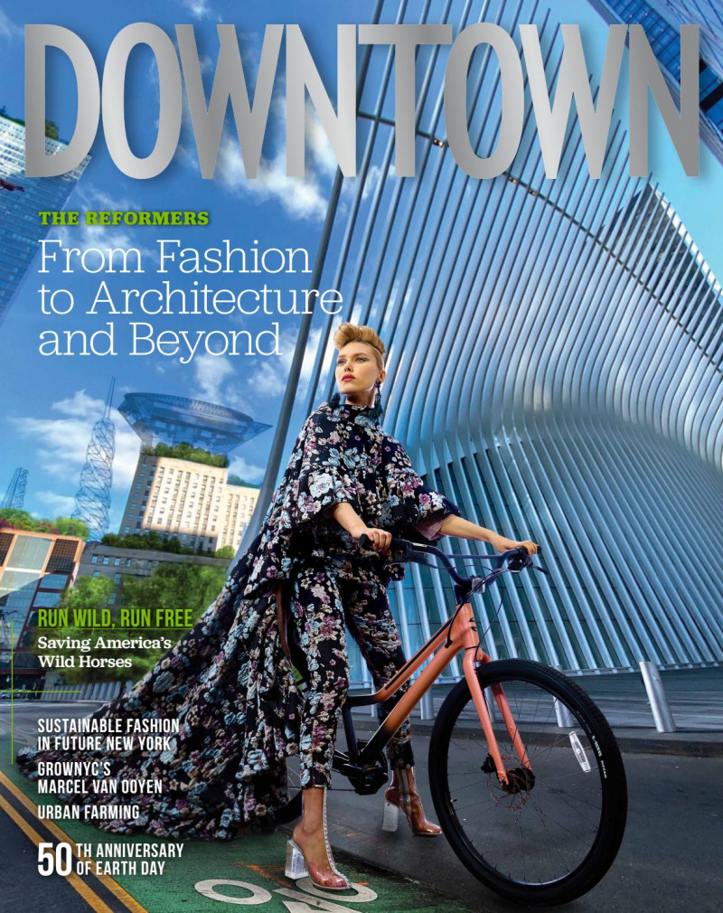 Kate featured on the Downtown cover from March 2020
