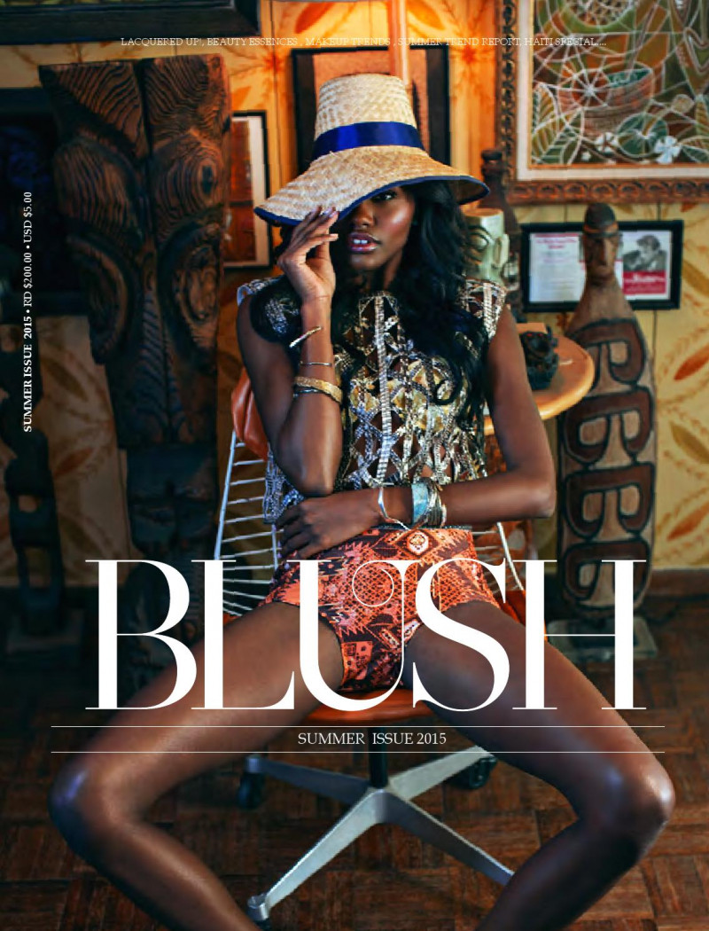 Milan Dixon featured on the Blush cover from June 2015