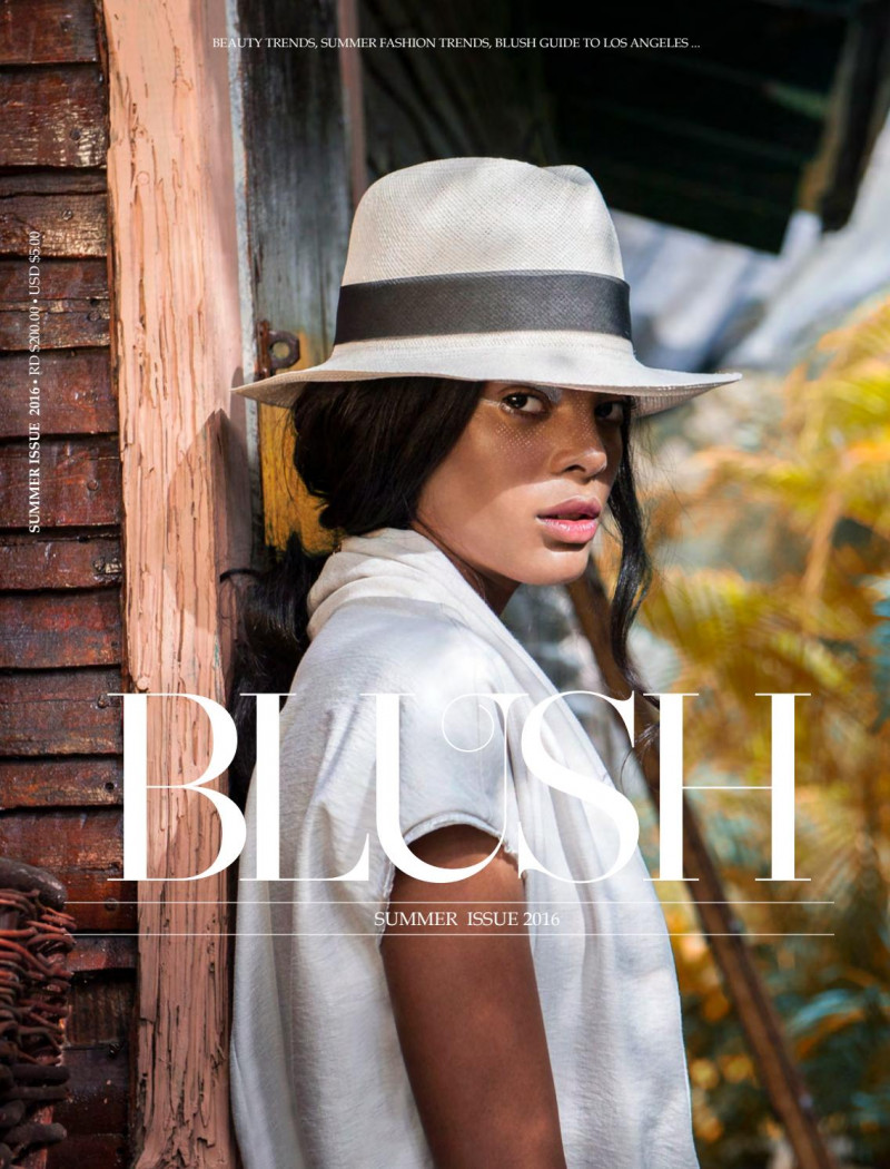 Laura Suazo featured on the Blush cover from June 2016