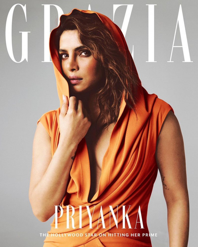 Priyanka Chopra featured on the Grazia UK cover from May 2023