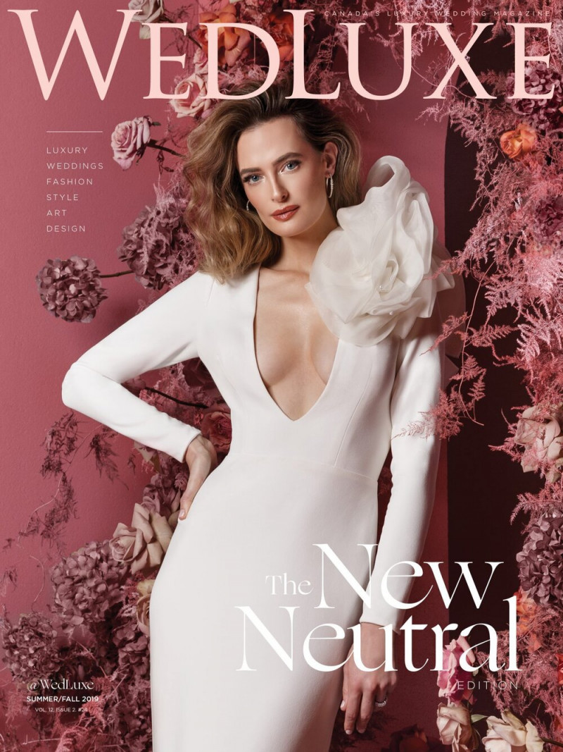  featured on the WedLuxe cover from June 2019