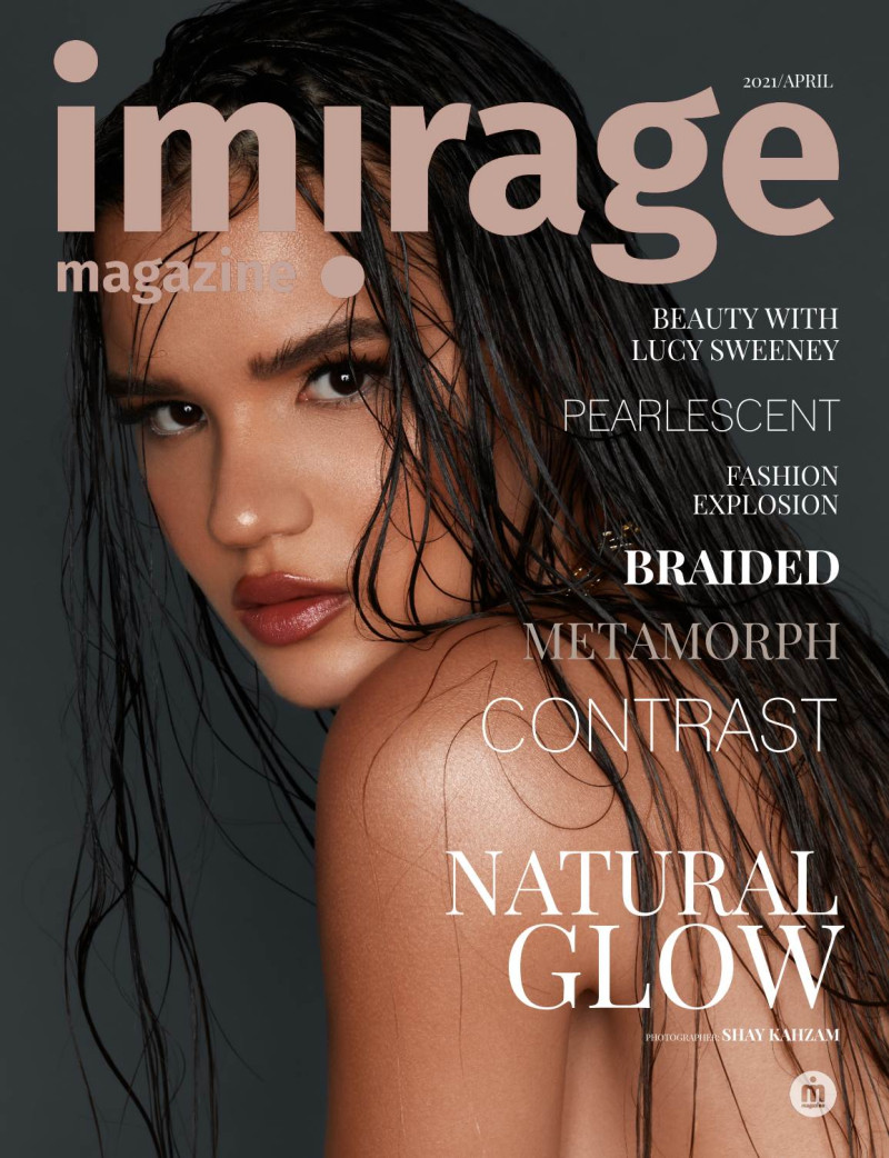 Noya Elia featured on the Imirage Magazine cover from April 2021