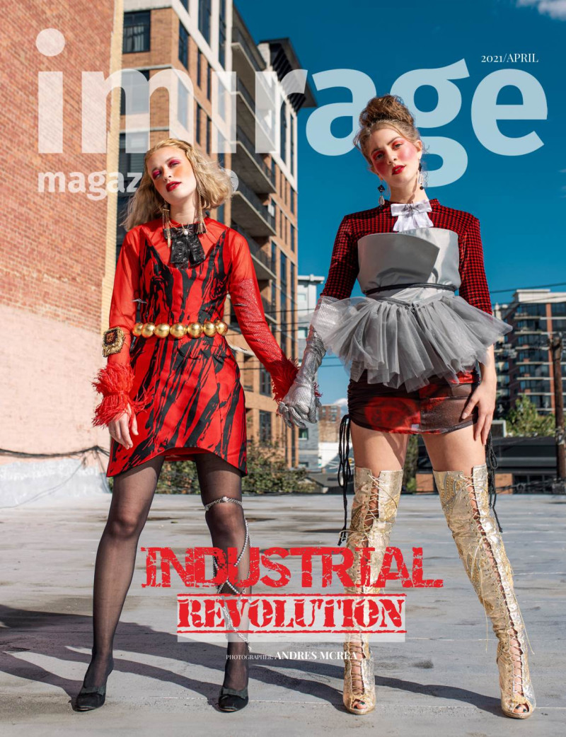 Karina Voronich, Liana Hernandez featured on the Imirage Magazine cover from April 2021