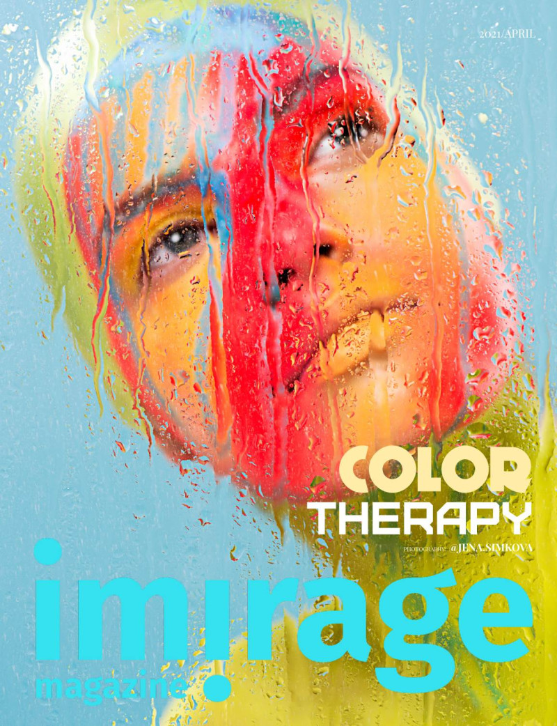 Andy Smolinska featured on the Imirage Magazine cover from April 2021