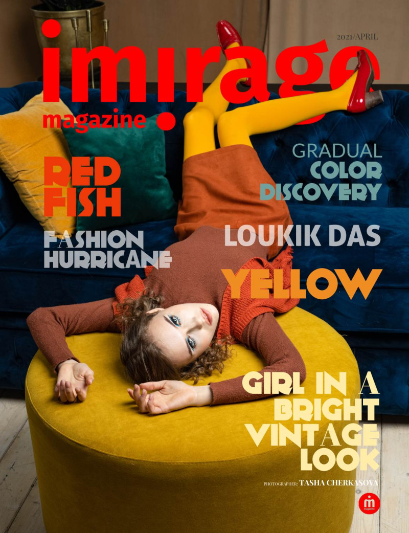 Vasilina Lopukhina featured on the Imirage Magazine cover from April 2021