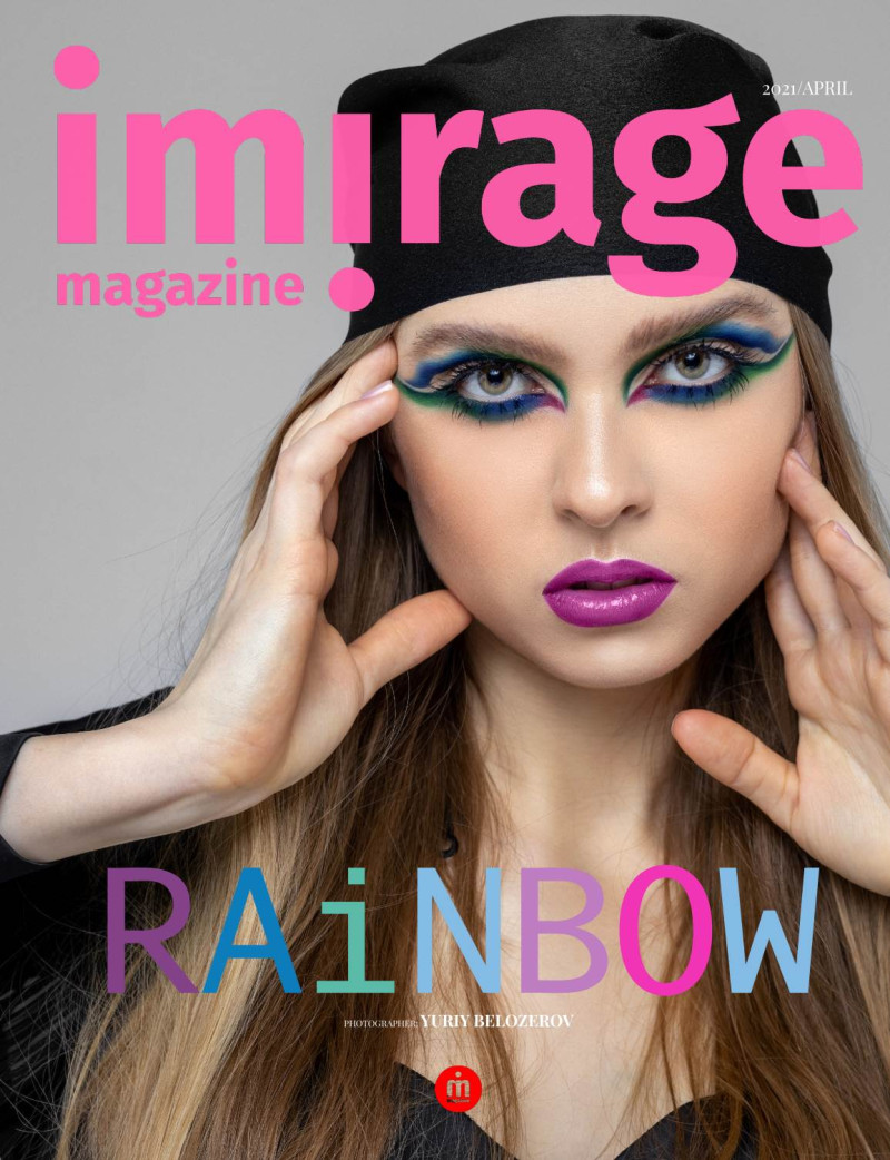 Sofia Turobova featured on the Imirage Magazine cover from April 2021