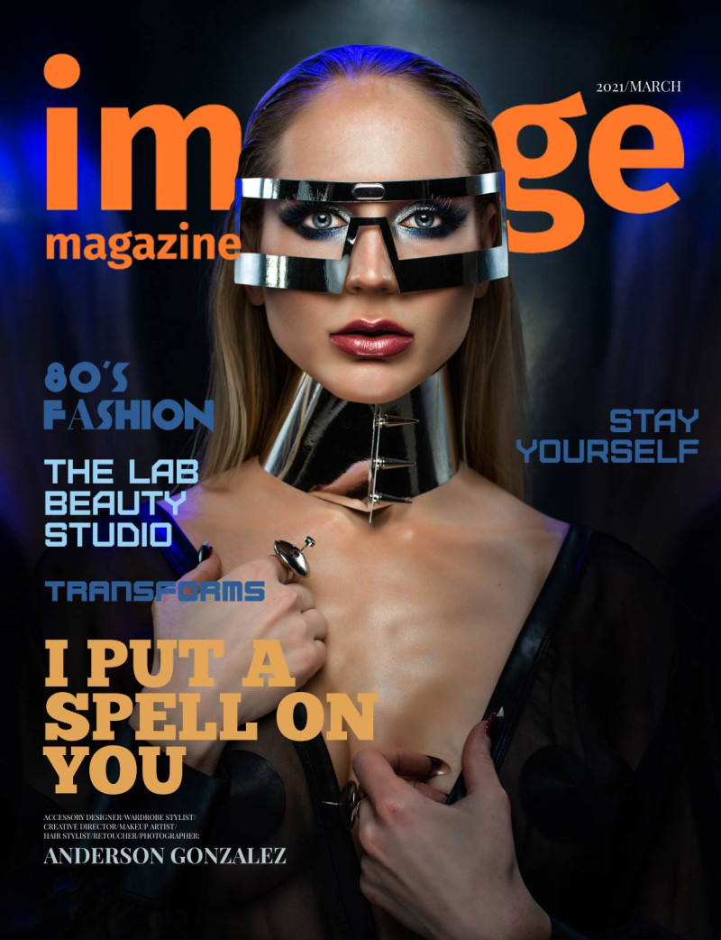 Nicole Chausenko featured on the Imirage Magazine cover from March 2021