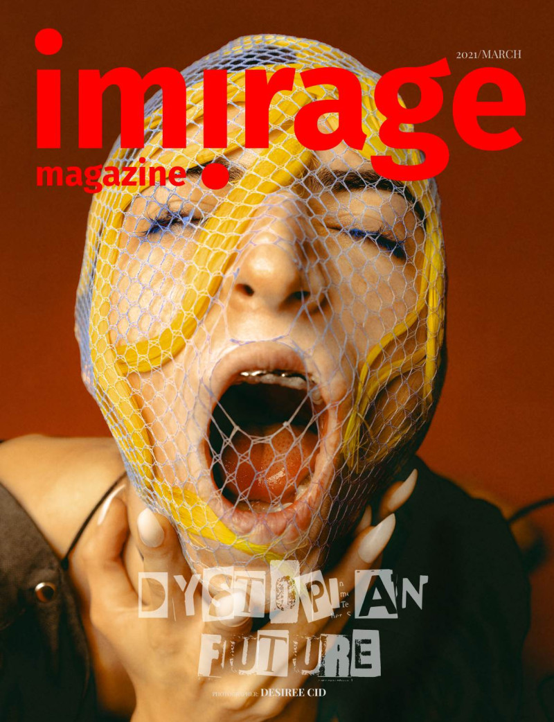 Laura Isabel Fernandez featured on the Imirage Magazine cover from March 2021