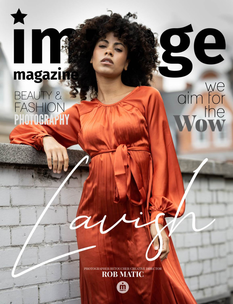 Audrey Gabao featured on the Imirage Magazine cover from January 2022