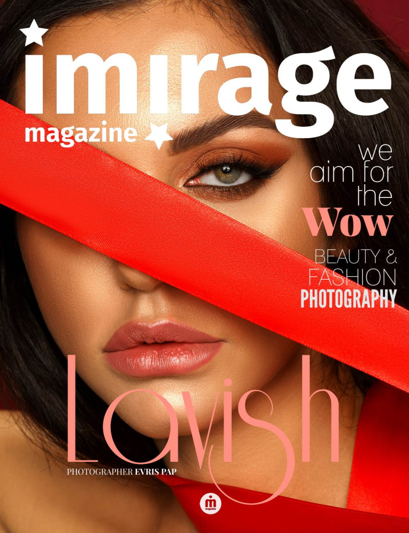 Maria Ilina featured on the Imirage Magazine cover from January 2022