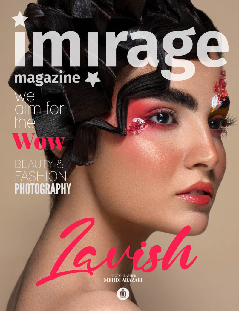 Melin Collins featured on the Imirage Magazine cover from January 2022