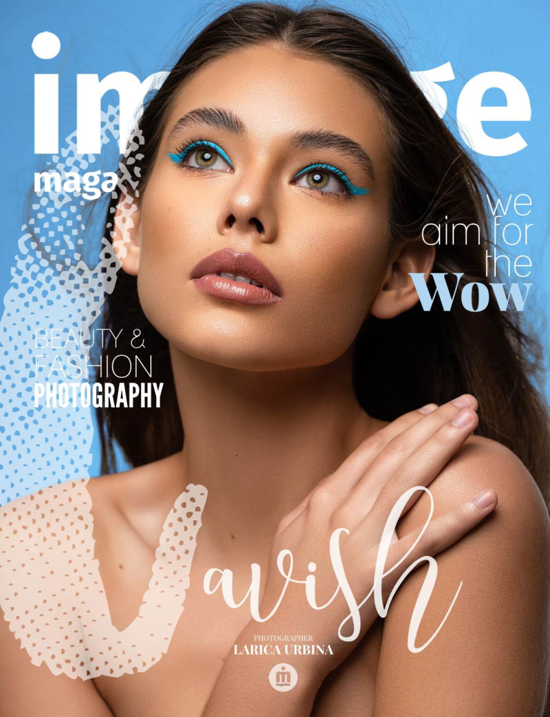 Laneya Grace featured on the Imirage Magazine cover from January 2022