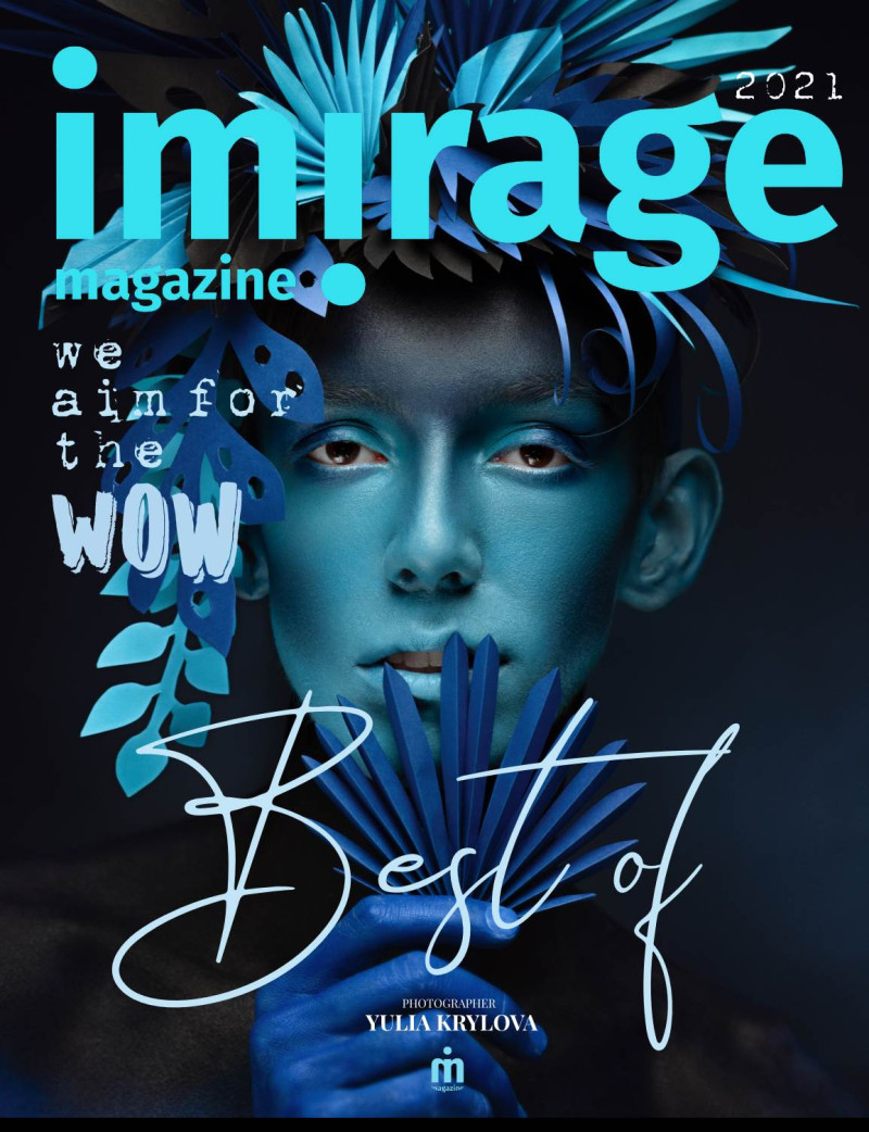 Alice featured on the Imirage Magazine cover from January 2022